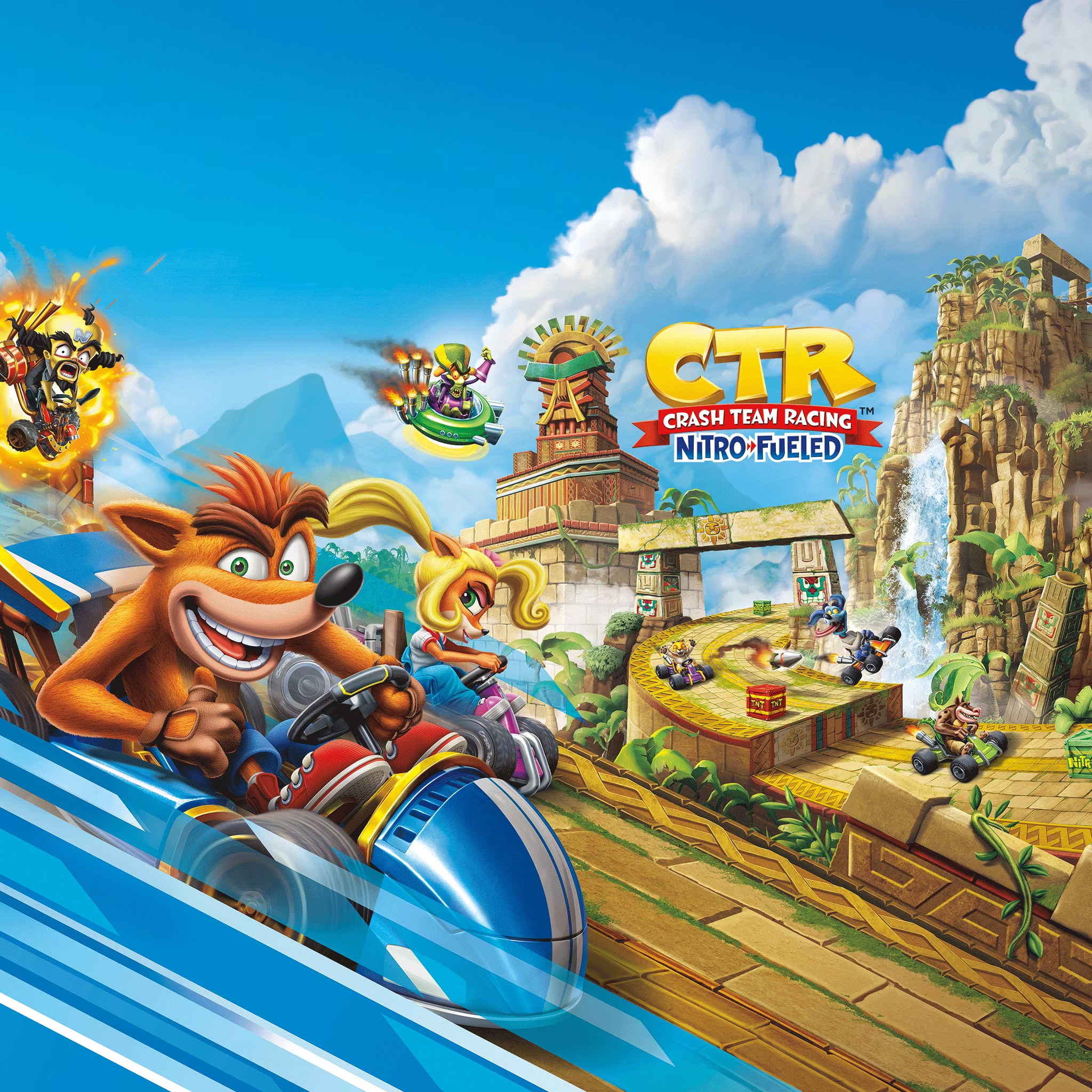 اکانت قانونی بازی Crash™ Team Racing Nitro-Fueled